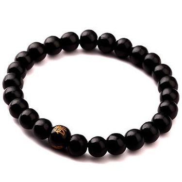 Buddha Carved Sandalwood Healing Bracelet